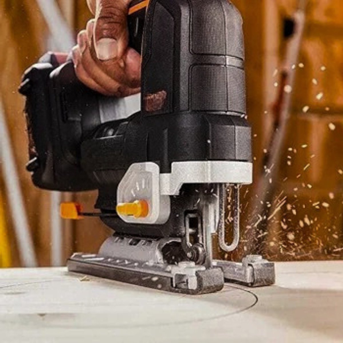 Nitro WX542.9 Draadloze Decoupeerzaag 20V Borstelloos Zonder Batterij