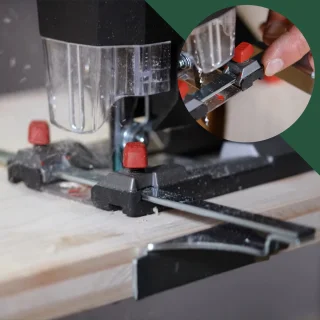 PARKSIDE Decoupeerzaag 800W Met Koffer en Zaagbladen