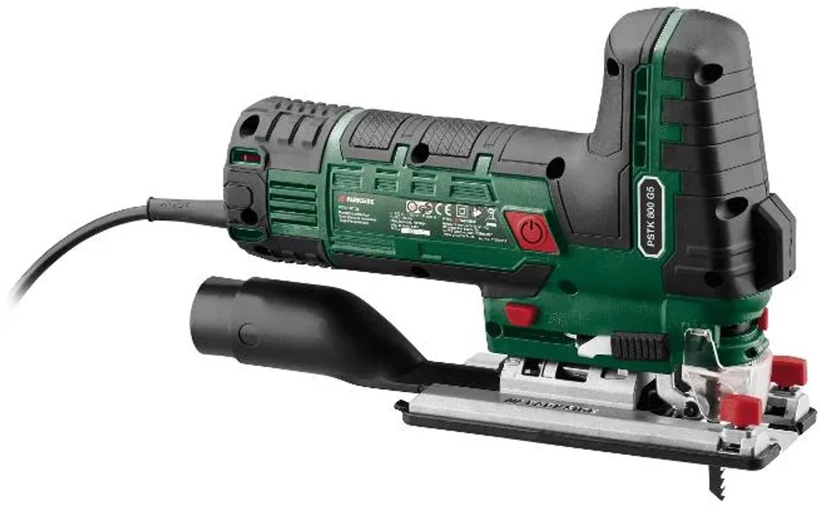 Parkside decoupeerzaag 800W pendelslag set