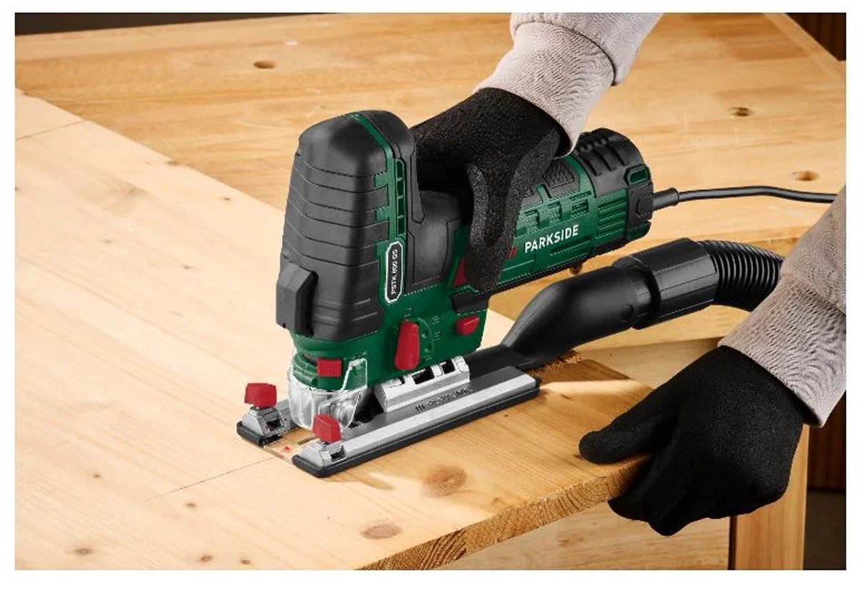 Parkside decoupeerzaag 800W pendelslag set
