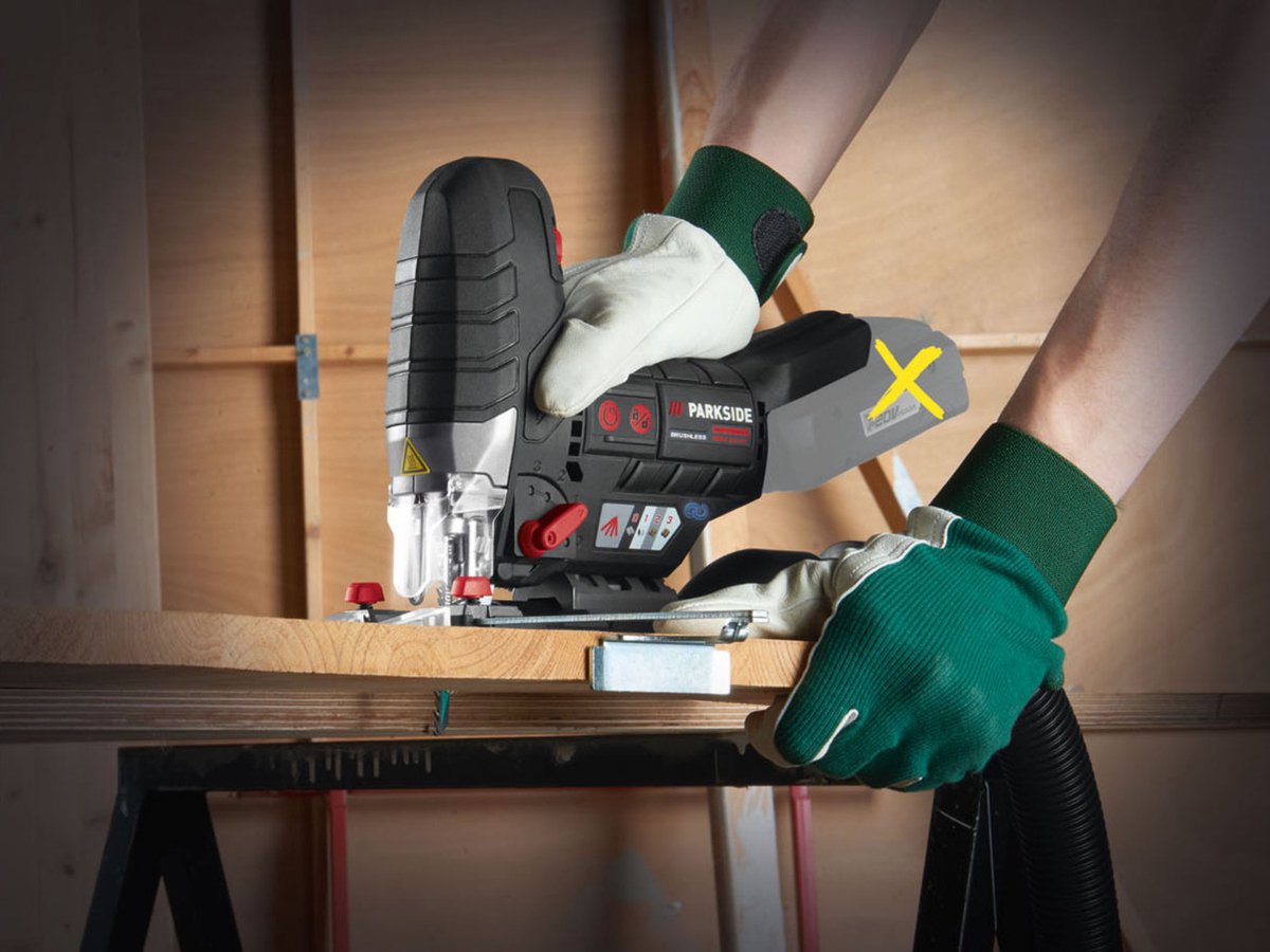 Parkside Performance 20V Accu Decoupeerzaag