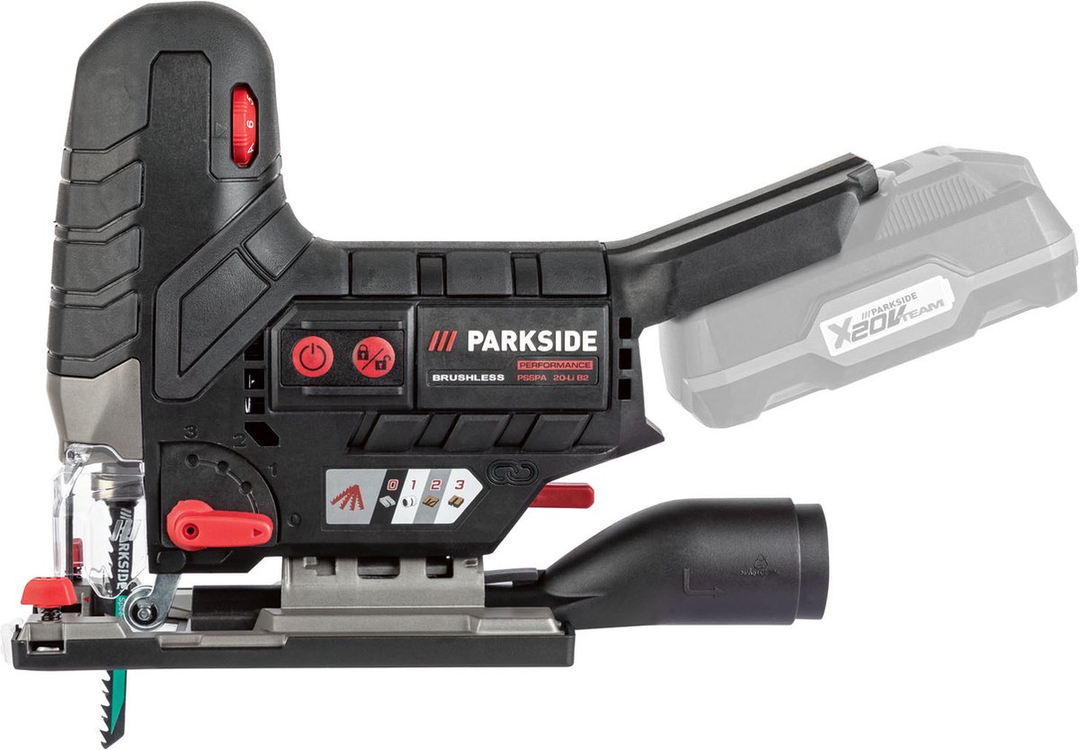 Parkside Performance 20V Accu Decoupeerzaag