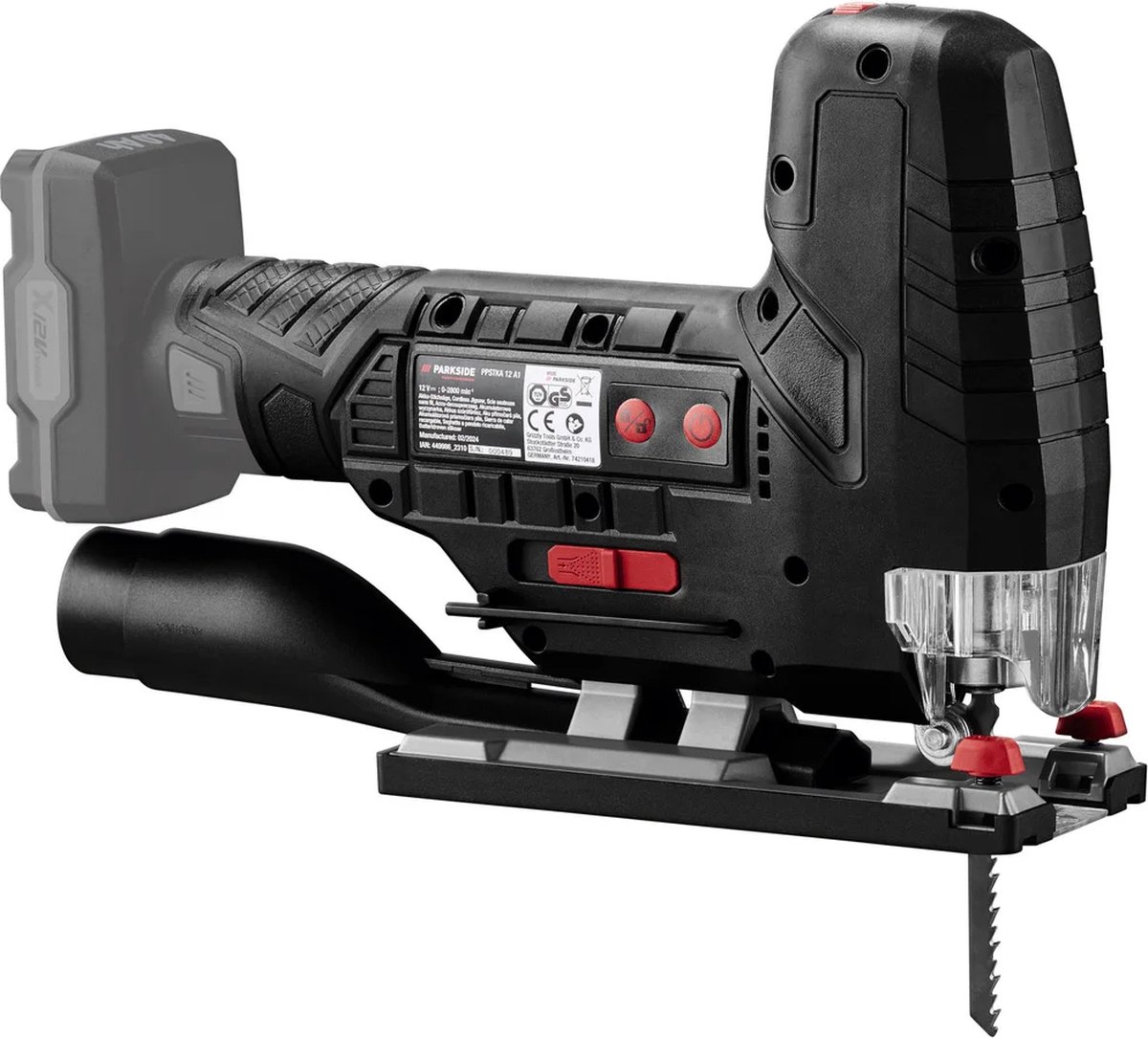 Wat vinden we goed aan de PARKSIDE PERFORMANCE® Accu-decoupeerzaag 12V zonder accu