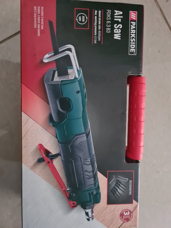 Parkside Persluchtzaag