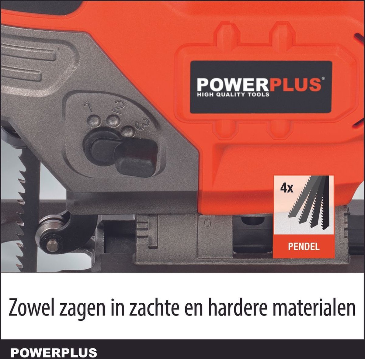 Powerplus Dual Power POWDP25310 Decoupeerzaag 20V