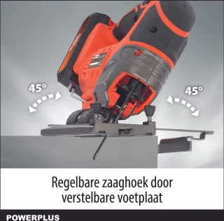 Powerplus Dual Power POWDP25310 Decoupeerzaag 20V