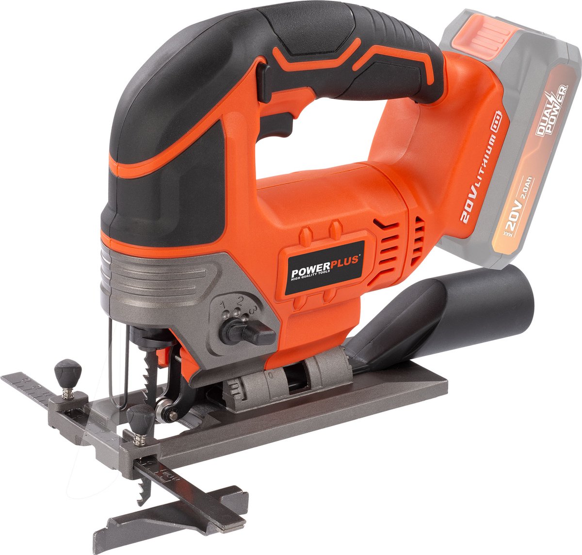 Powerplus Dual Power POWDP25310 Decoupeerzaag 20V