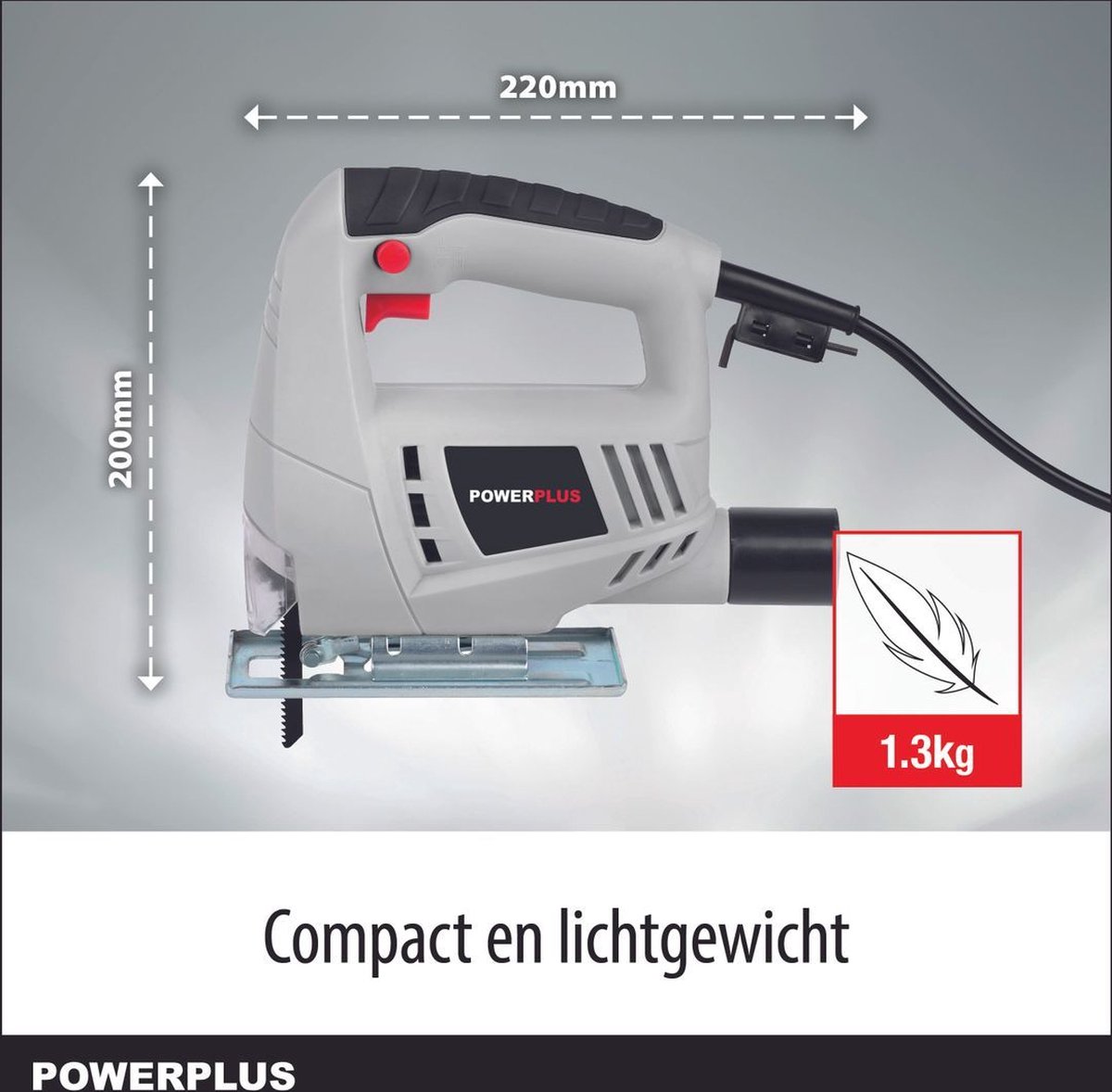 Powerplus POWC20100 elektrische decoupeerzaag 350W