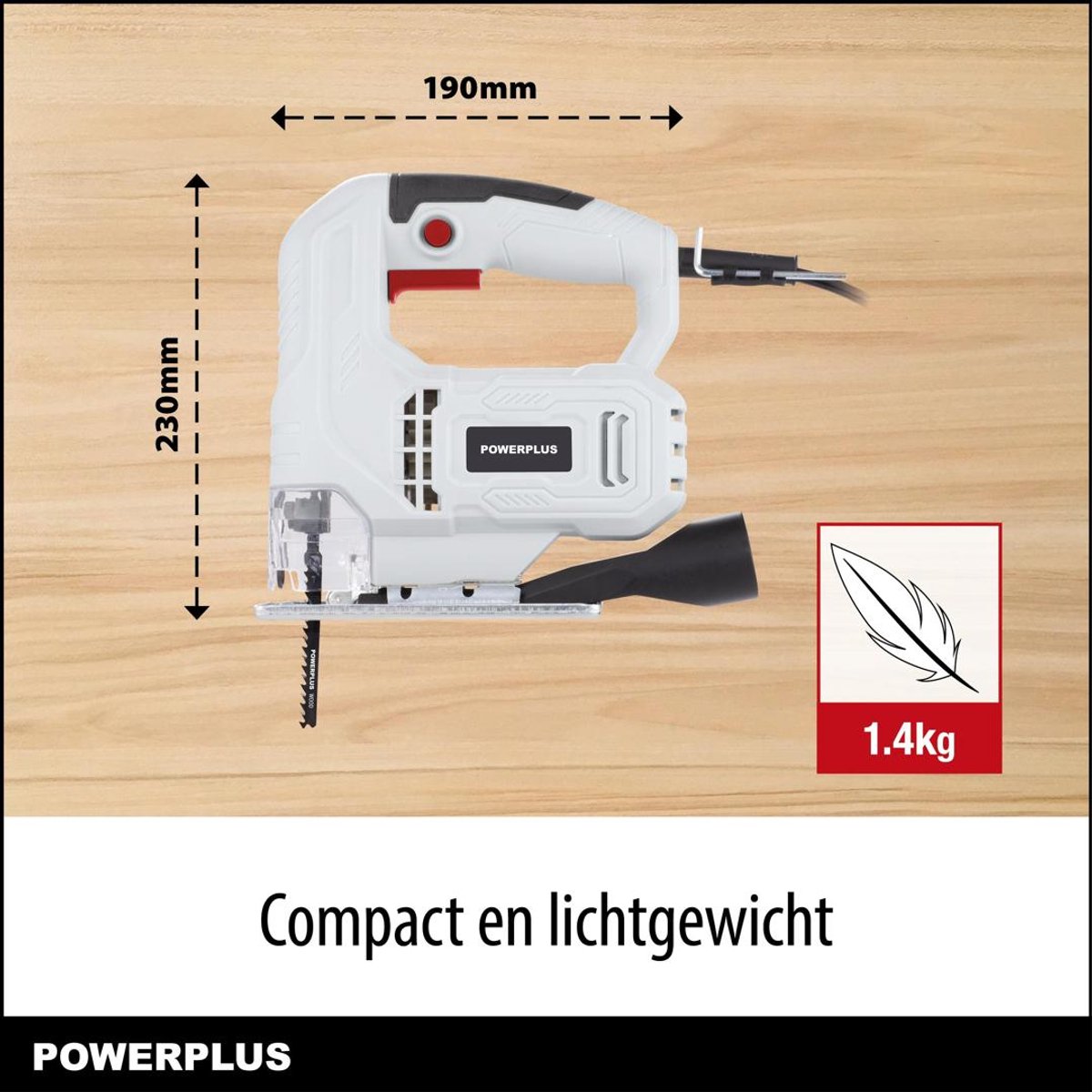 Powerplus POWC20110 elektrische decoupeerzaag 400W