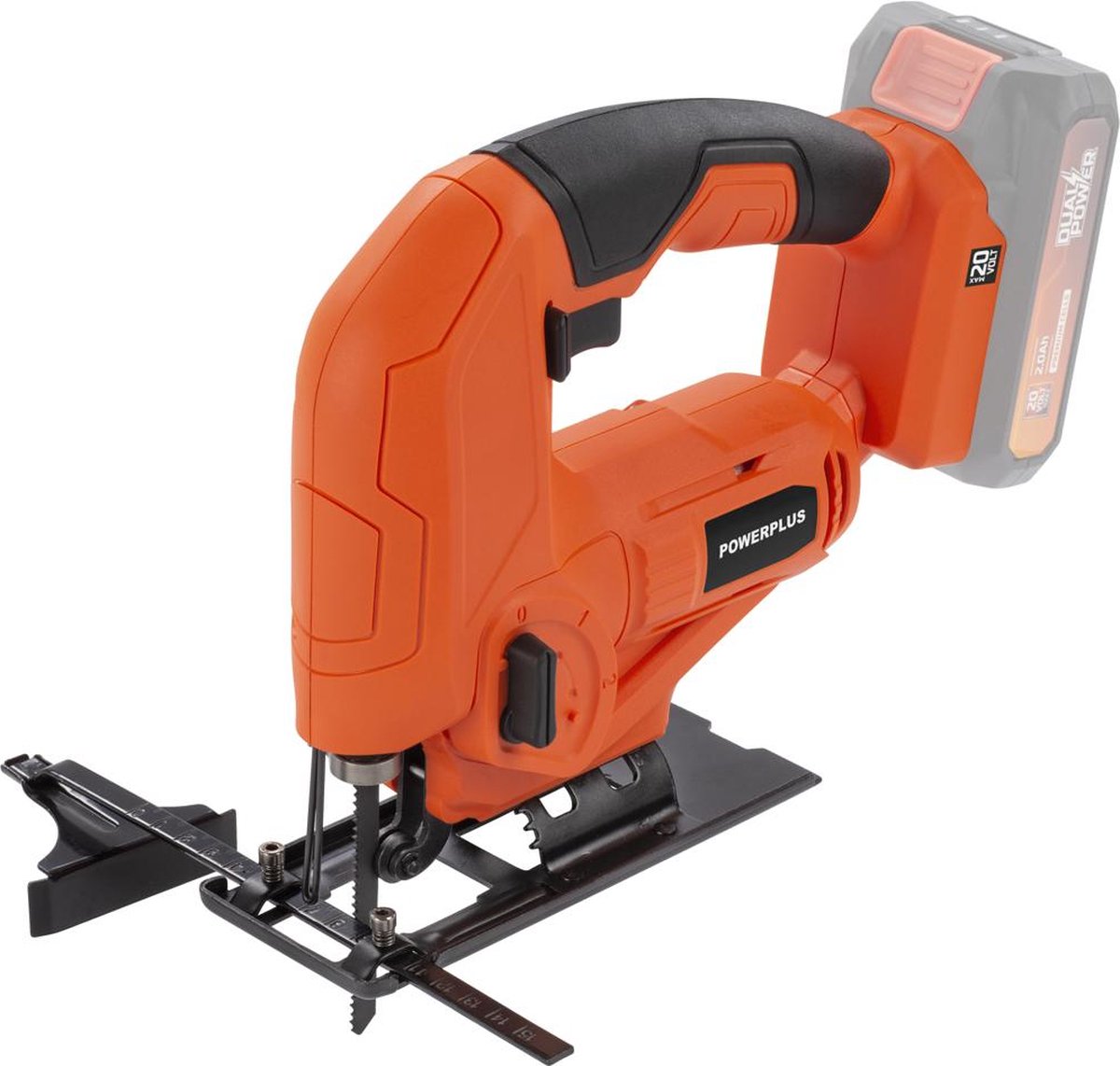 Powerplus POWDPO3000 Dual Power decoupeerzaag 20V zonder accu en lader