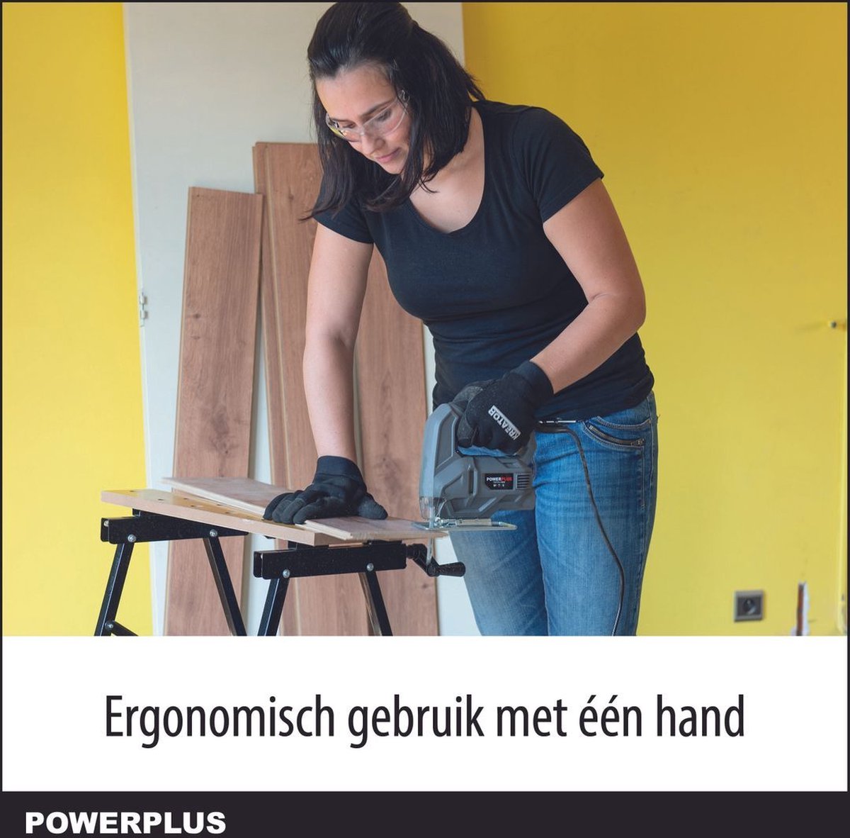 Powerplus POWE30010 elektrische decoupeerzaag 450W