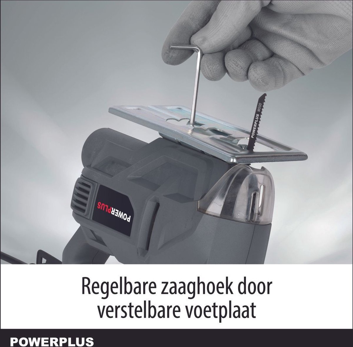 Powerplus POWE30010 elektrische decoupeerzaag 450W
