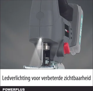 Powerplus POWEB2530 18V accu decoupeerzaag zonder accu en lader