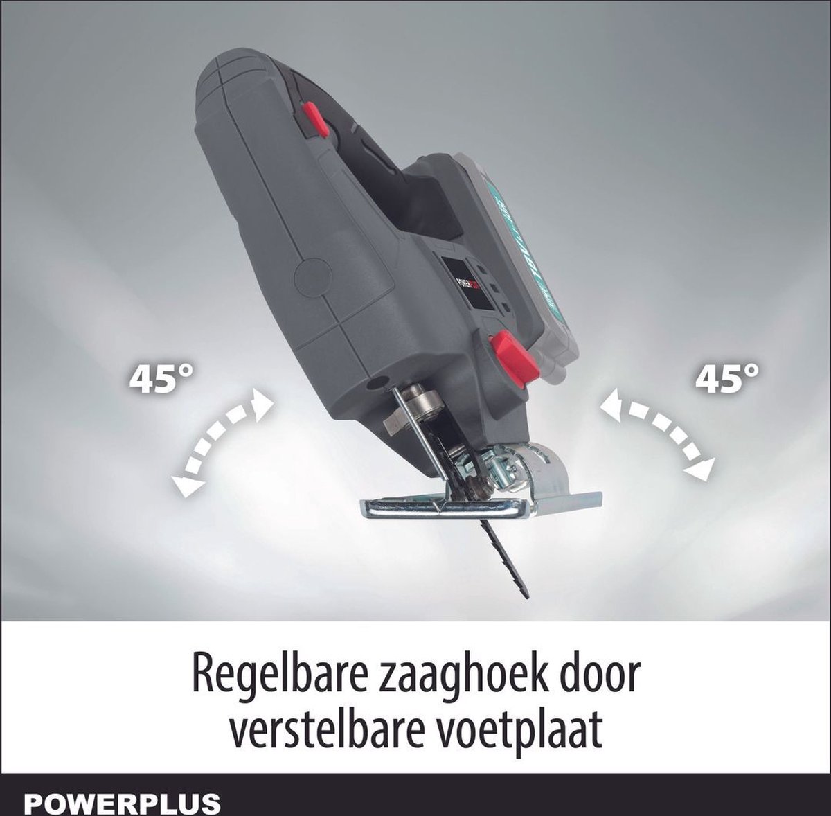 Powerplus POWEB2530 18V accu decoupeerzaag zonder accu en lader