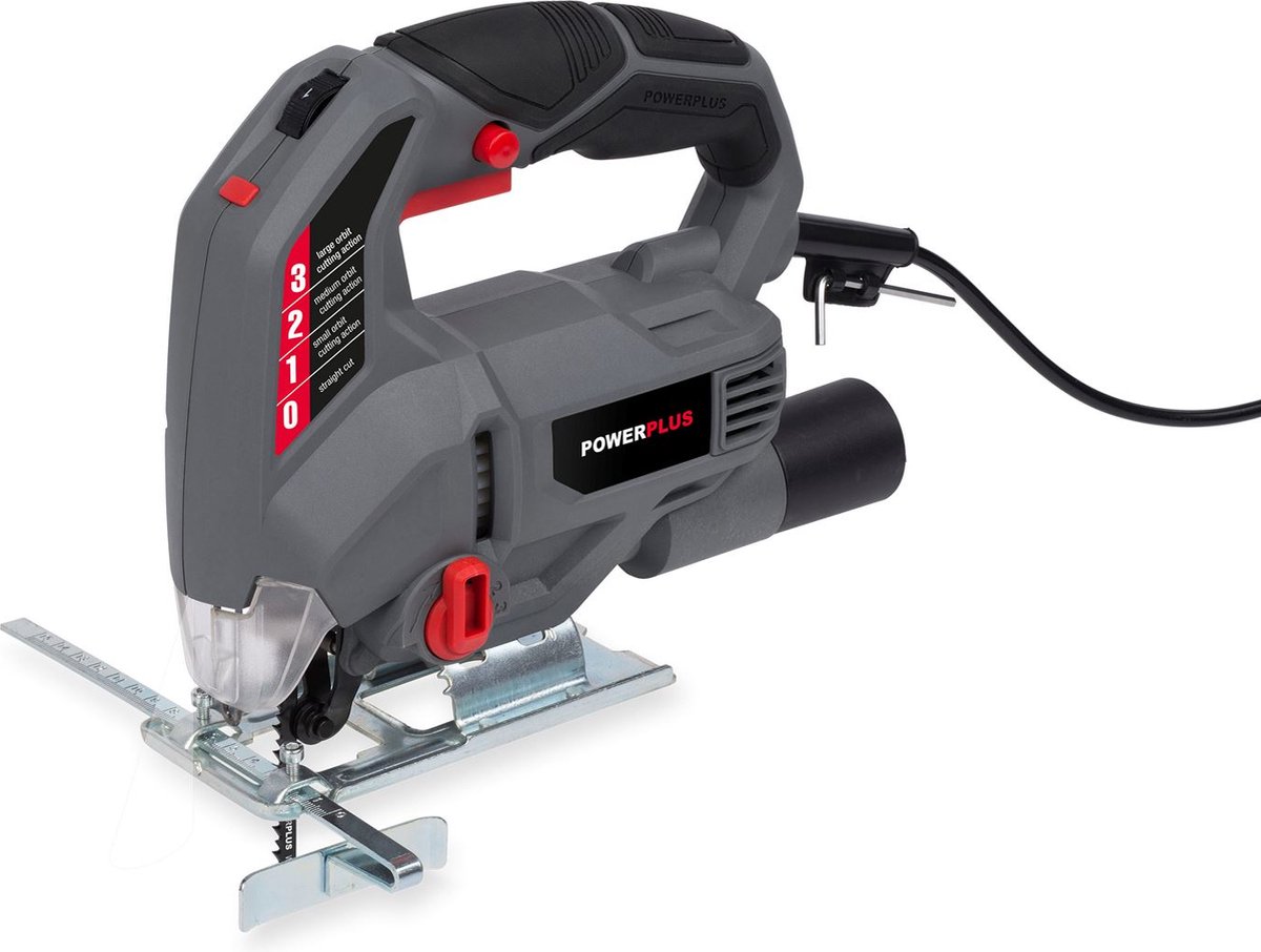 Powerplus POWESET3 elektrische decoupeerzaag 710W