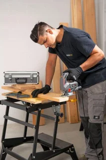 Powerplus POWESET3 elektrische decoupeerzaag 710W