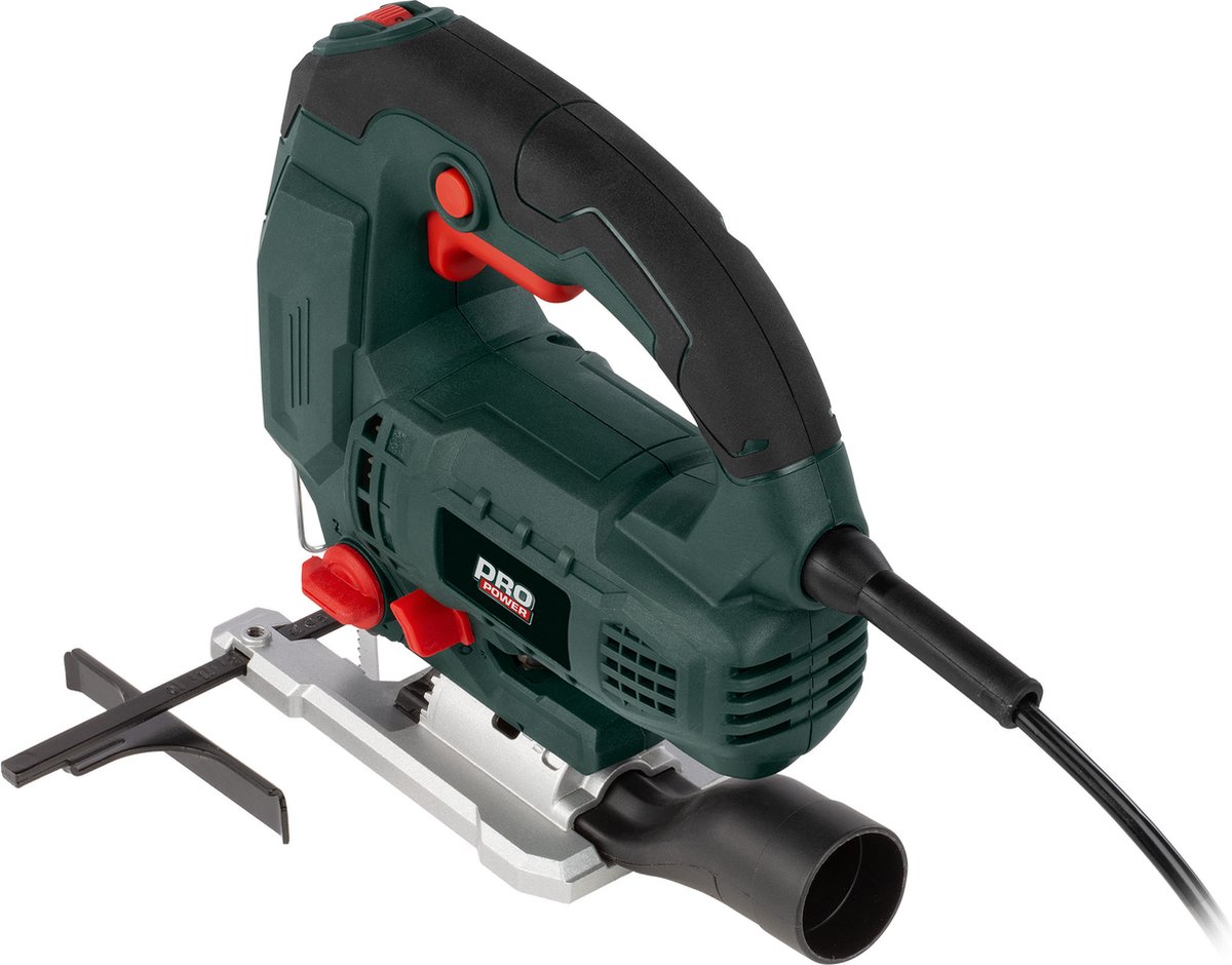 Wat vinden we goed aan de Powerplus POWP4071 elektrische decoupeerzaag 710W