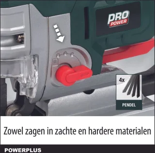 Powerplus POWPB30100 Accu Decoupeerzaag 20V Brushless