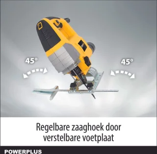 Powerplus POWX0331 elektrische decoupeerzaag 650W