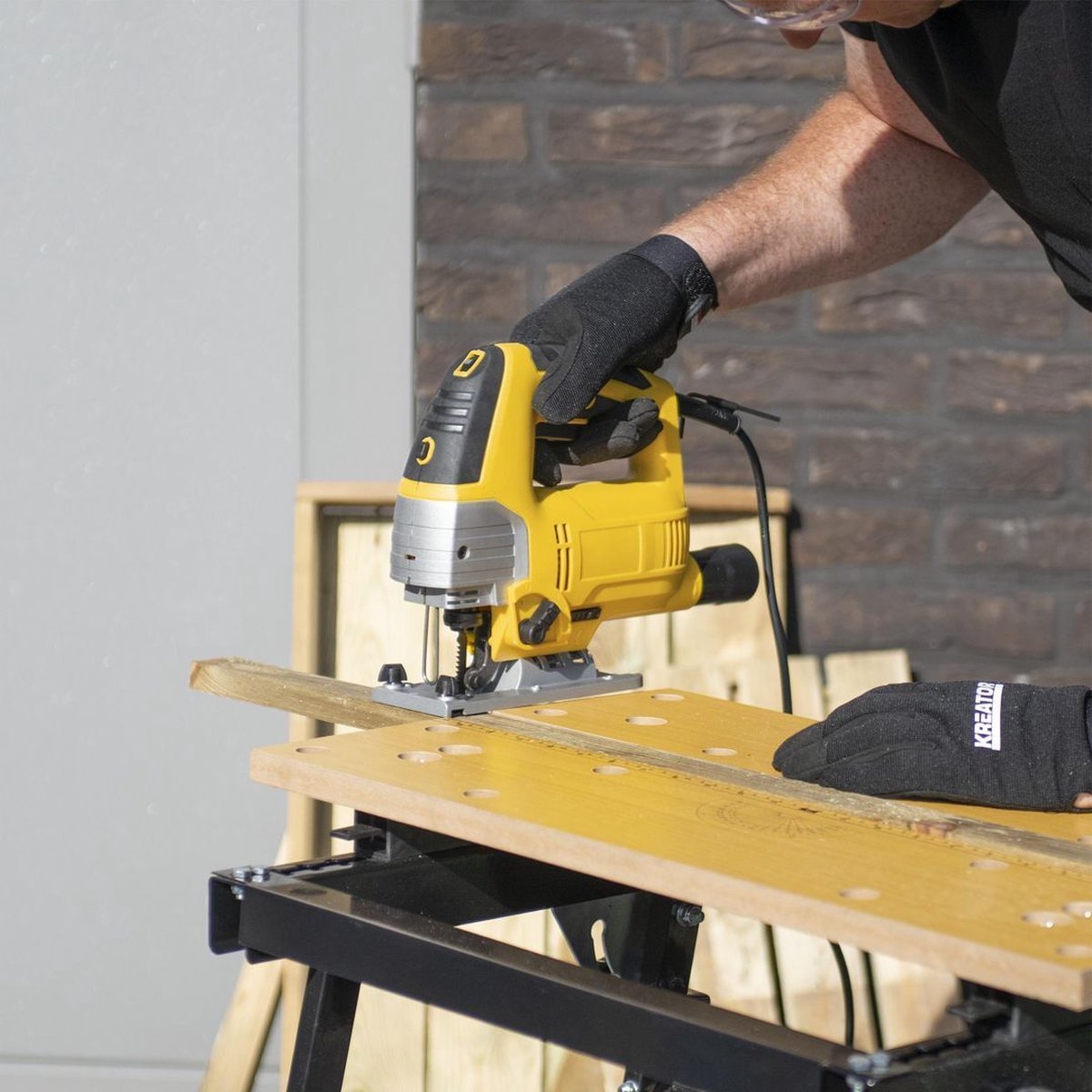 Powerplus POWX0361 elektrische decoupeerzaag 810W
