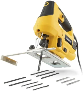 De Powerplus POWX0362 elektrische decoupeerzaag in één oogopslag