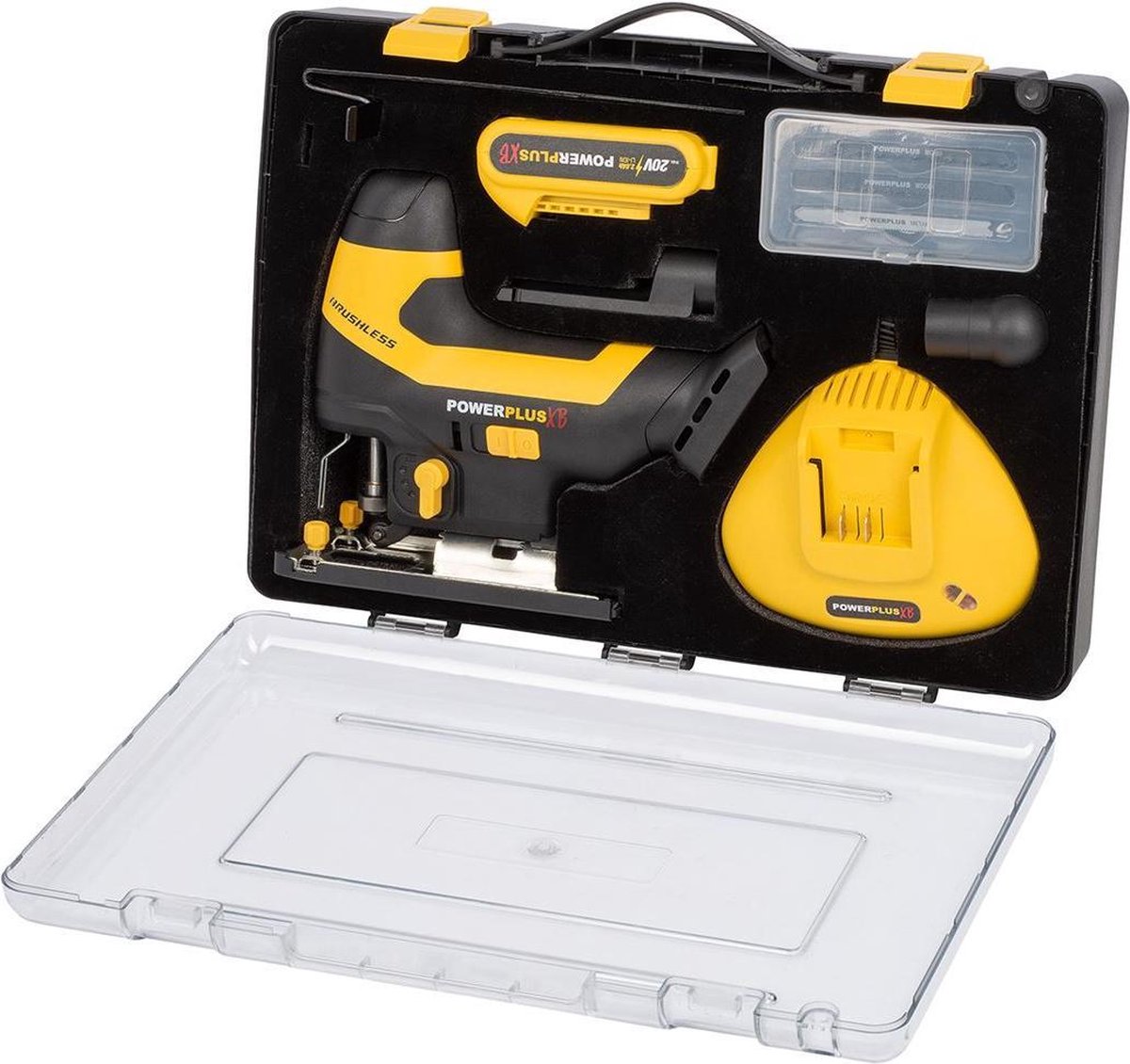 Powerplus POWXB50020 accu decoupeerzaag 20V