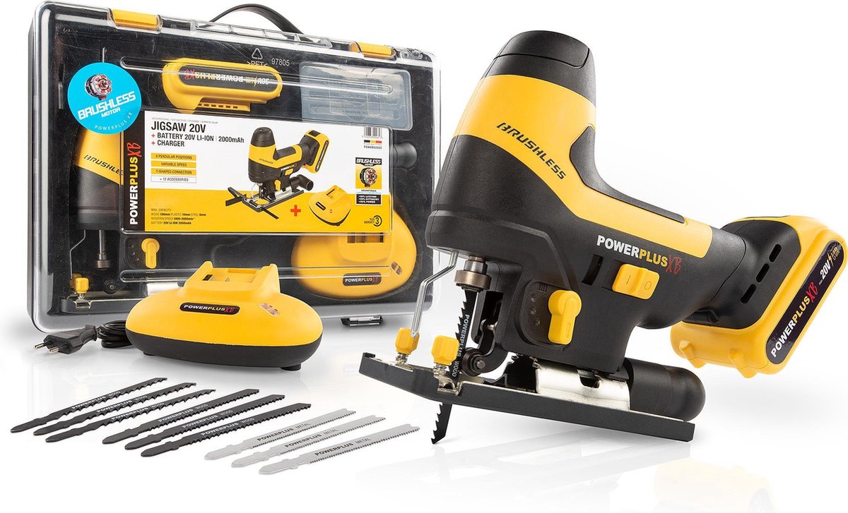 Powerplus POWXB50020 accu decoupeerzaag 20V