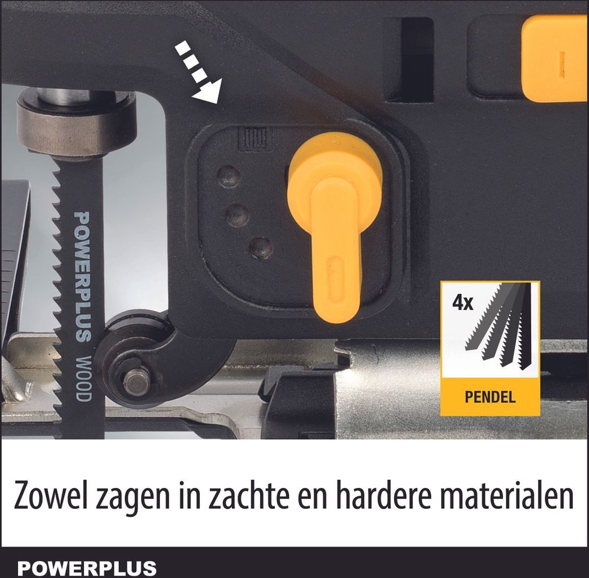 Powerplus POWXB50020 accu decoupeerzaag 20V