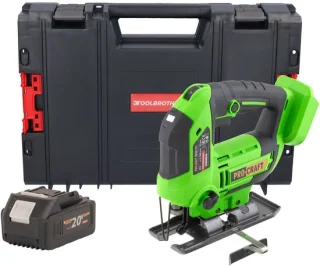 Procraft ST22 accu-decoupeerzaag 20 V 80 mm borstelloos + 1x accu 4,0 Ah + RHINO Toolcase