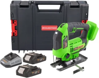 Procraft ST22 accu-decoupeerzaag 20 V borstelloos met 2 accu's, oplader en opbergkoffer