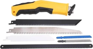 Professionele reciprozaag set - 30 x 6 x 5 cm - zwart