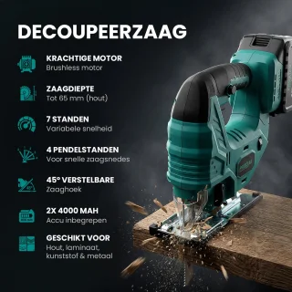 Wat vinden we goed aan de ProXtar Accu-decoupeerzaag