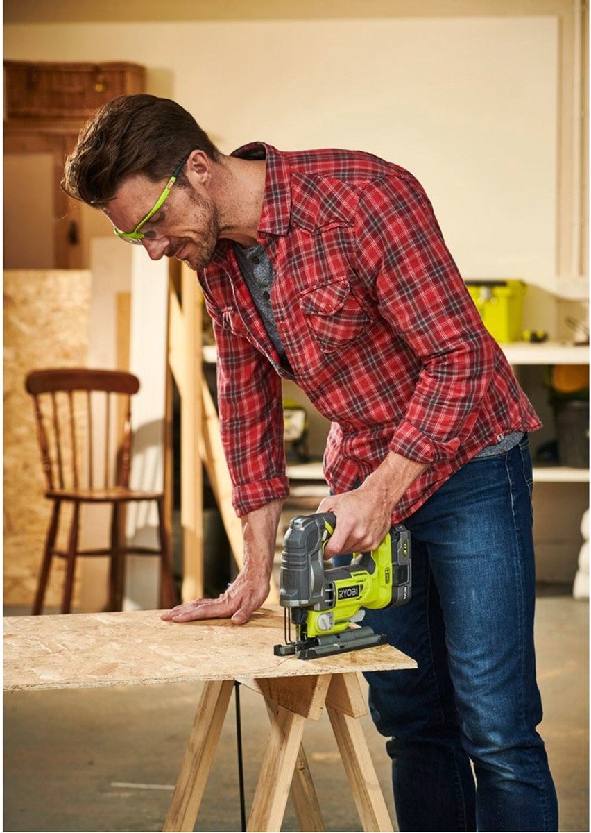 Ryobi One+ R18JS7 pendel decoupeerzaag zonder accu