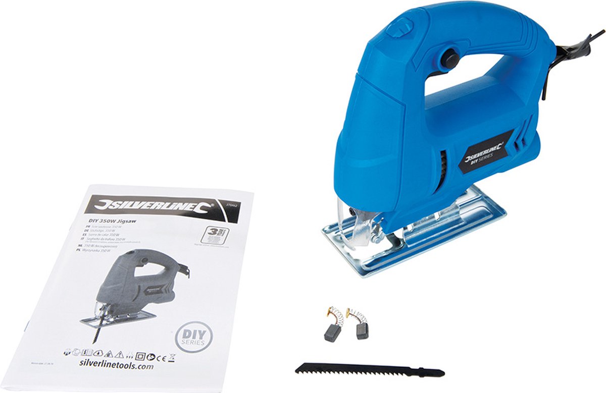 Silverline 350W decoupeerzaag Doe-het-zelf