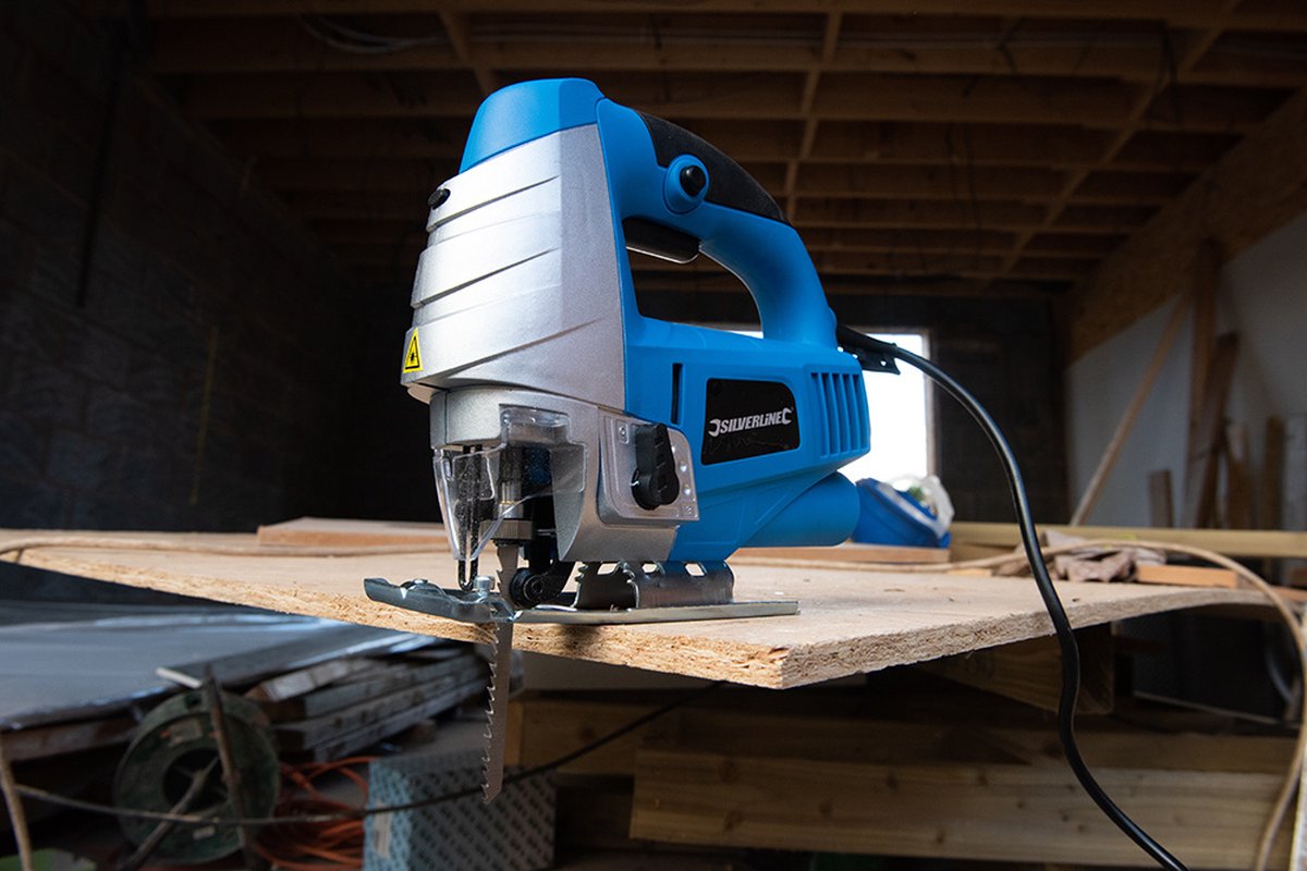 Silverline Laser Decoupeerzaag 710W
