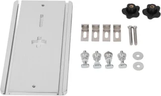 SnelShoppen elektrische decoupeerzaag flip board aluminium inlegplaat