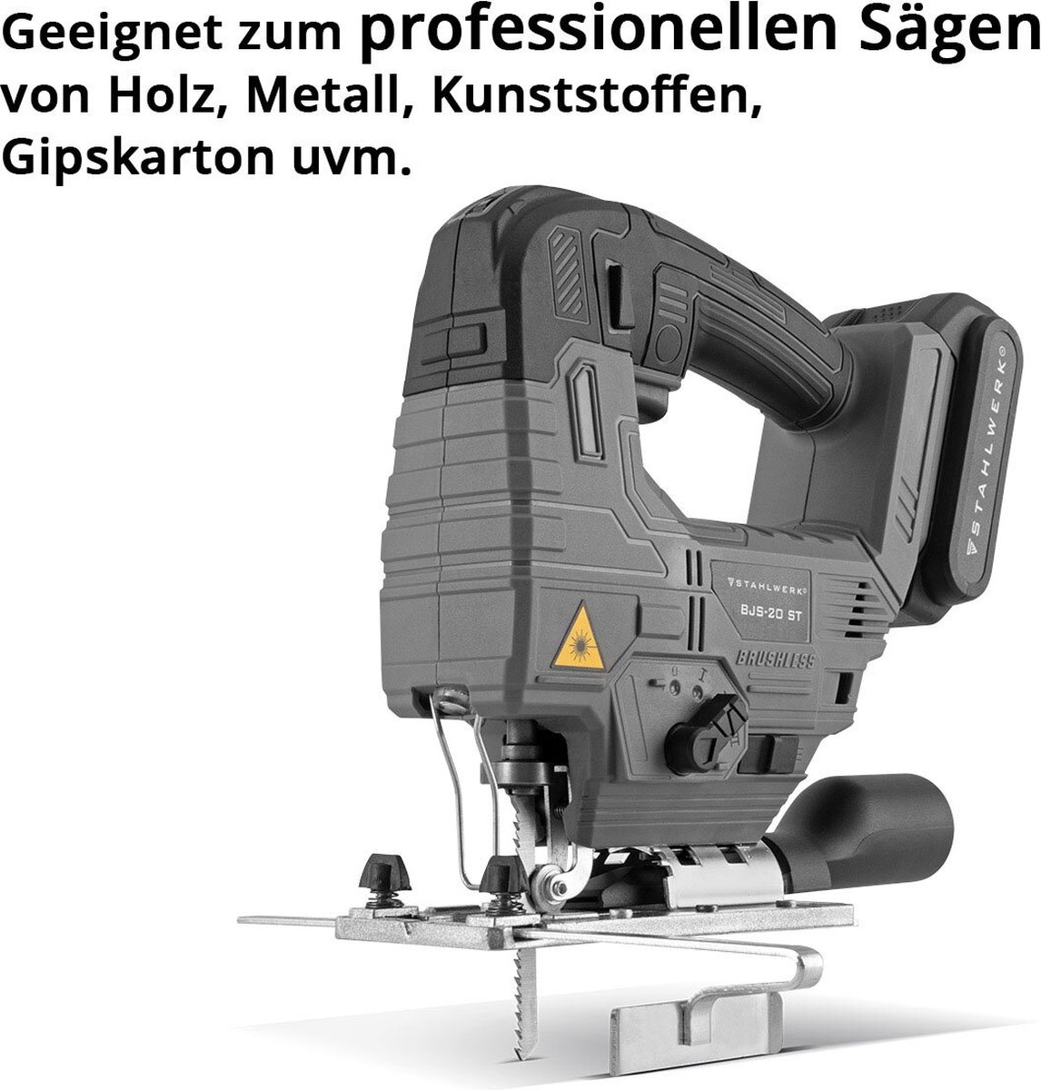 STAHLWERK BJS-20 ST accu pendeldecoupeerzaag 20V