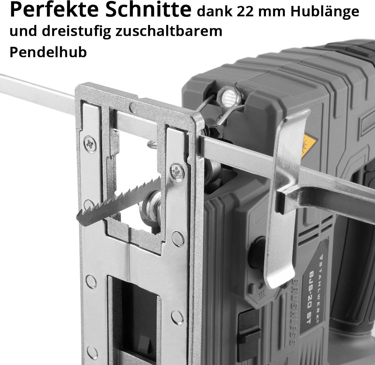 STAHLWERK BJS-20 ST accu pendeldecoupeerzaag 20V