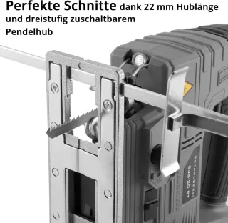STAHLWERK BJS-20 ST accu pendeldecoupeerzaag 20V