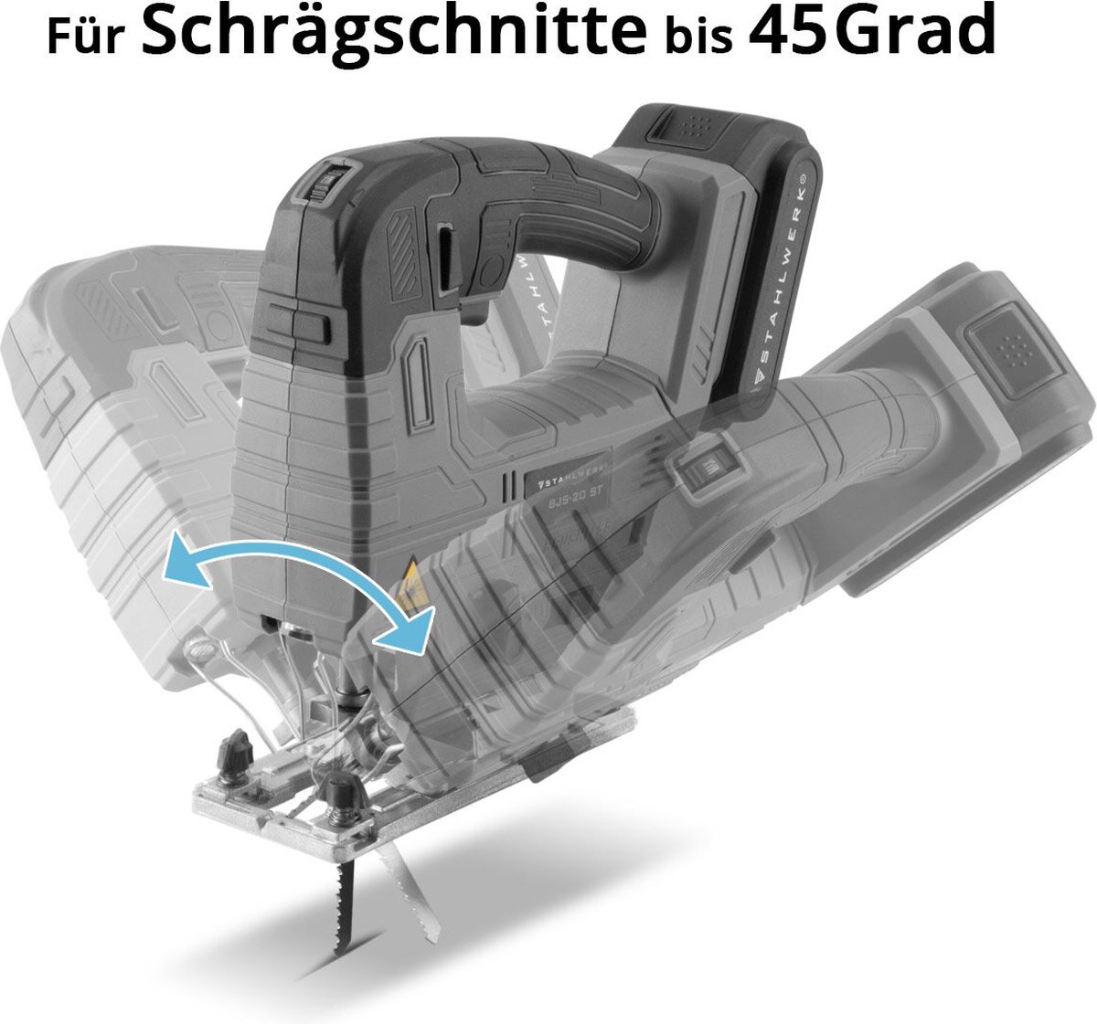 STAHLWERK BJS-20 ST accu pendeldecoupeerzaag 20V