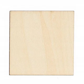 Techrebal Houten vierkanten 7x7 cm, 50 stuks review