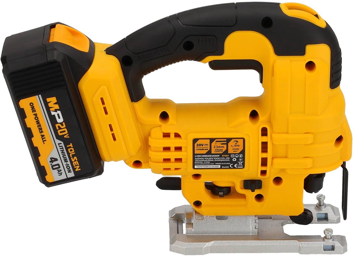 Tolsen Decoupeerzaag Brushless 20V Li-ion Industrial
