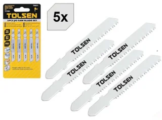 Tolsen T118A decoupeerzaagbladset - 5 stuks review