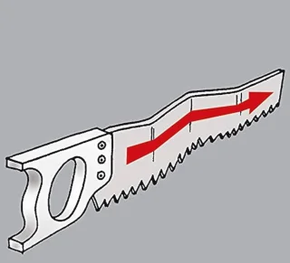 Trekzaag 300 mm