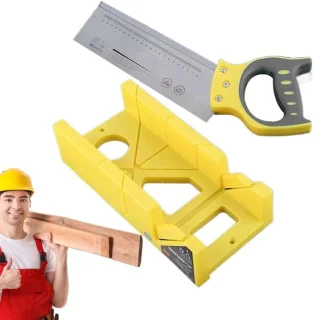 Verstekzaag met doos - handzaag hoeksnijder