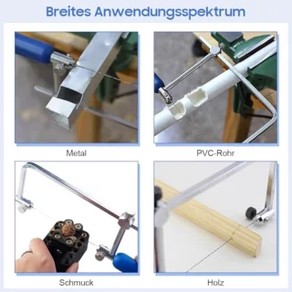 Verstelbare decoupeerzaag