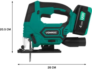 VONROC Accu decoupeerzaag 20V