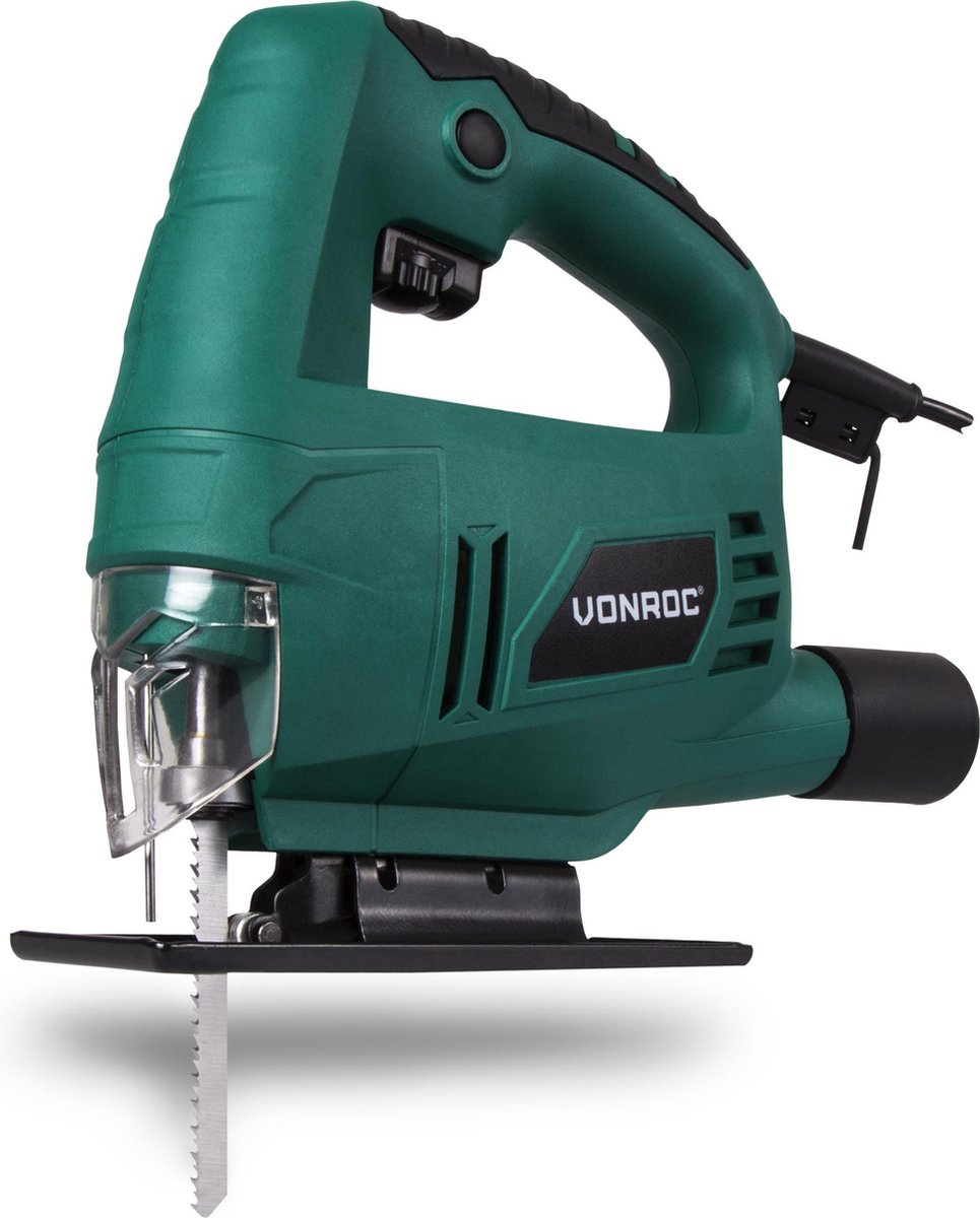 VONROC Decoupeerzaag 550W inclusief 5 zaagbladen