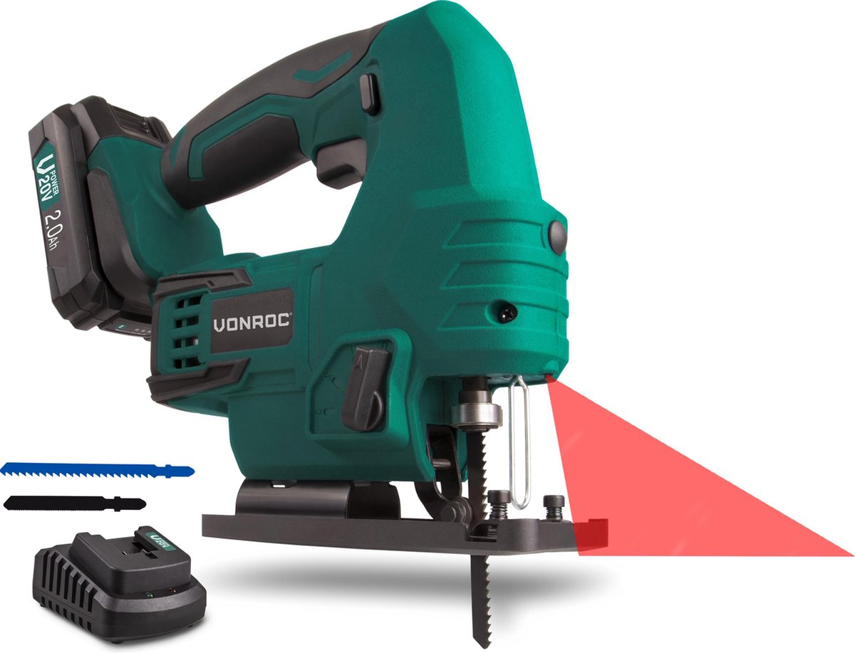VONROC VPower 20V Accu Decoupeerzaag