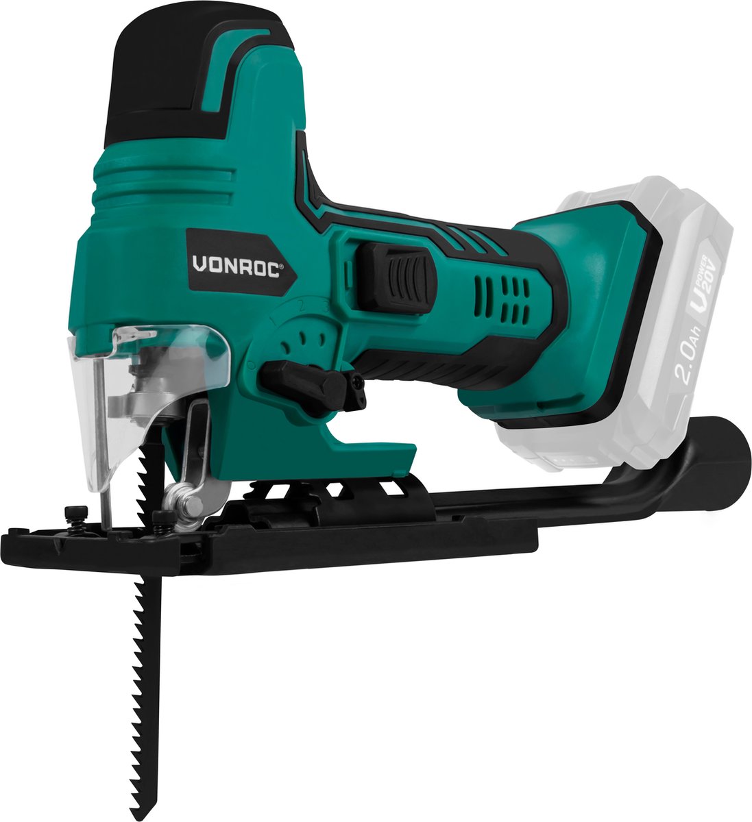VONROC VPower 20V Accu decoupeerzaag zonder accu en lader